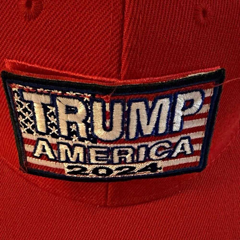 Donald Trump 2024 Red Mesh Trucker Hat Cap - America USA Political Theme